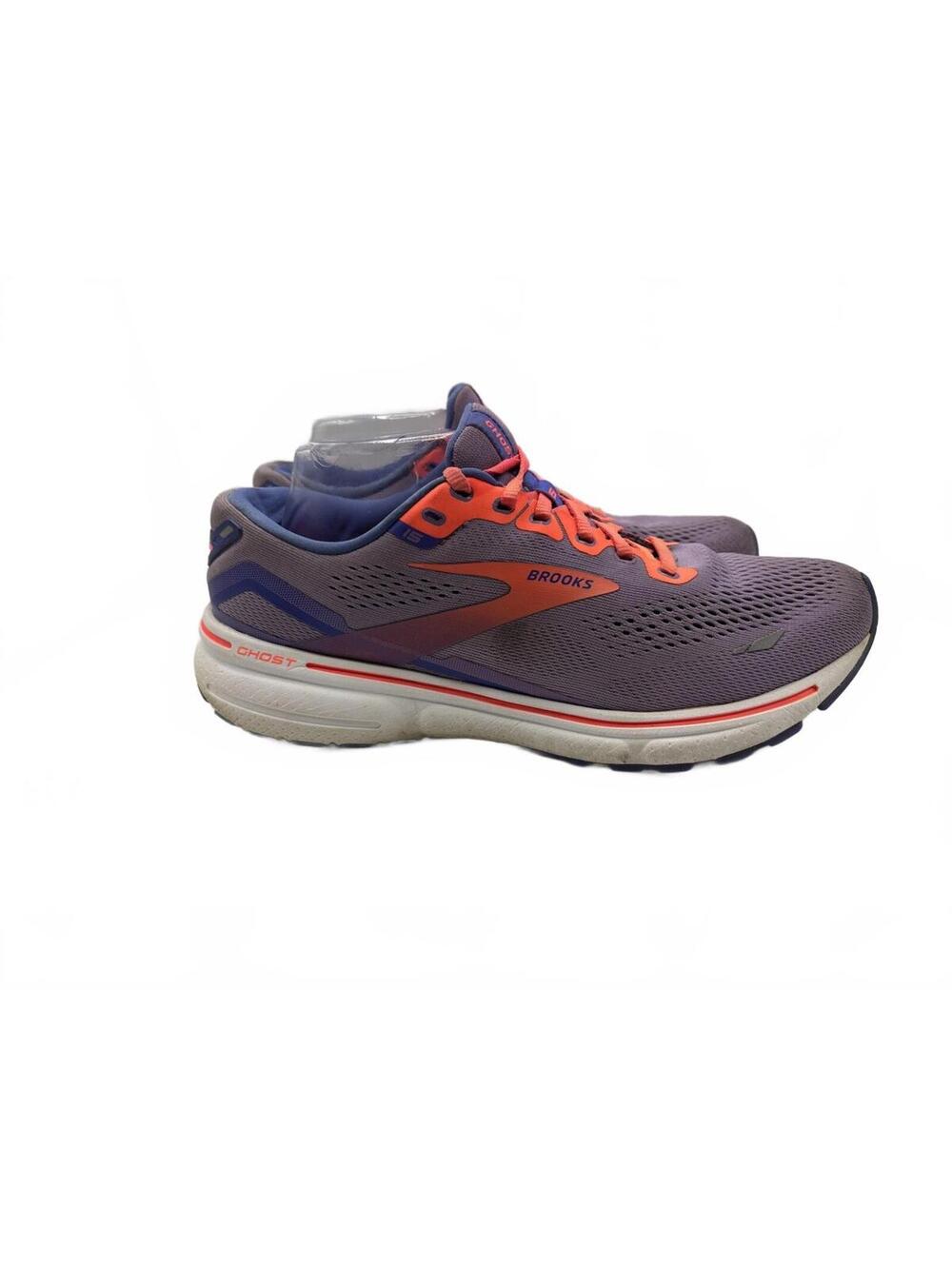 Brooks Ghost 15 Shoes Women Size 10 Pink Purple Running Walking Sneakers
